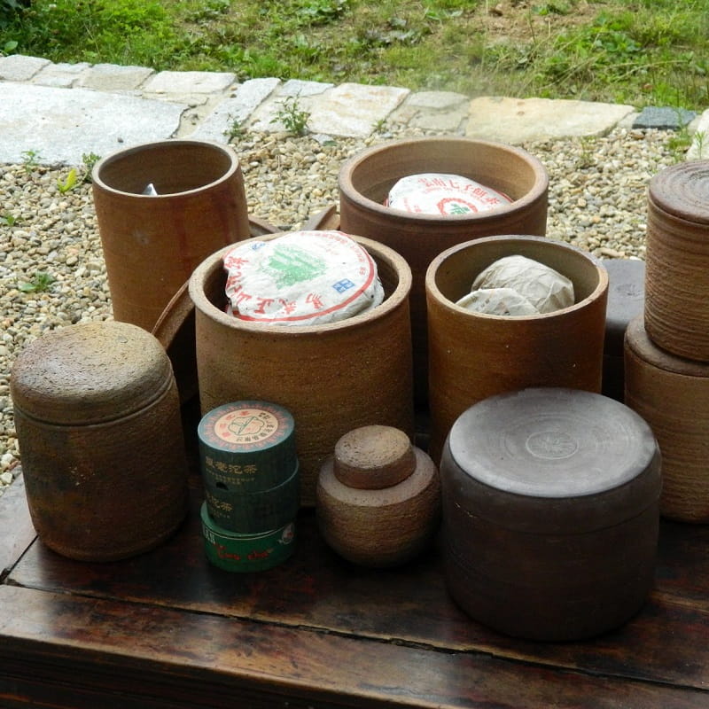 глиняный контейнер для чая